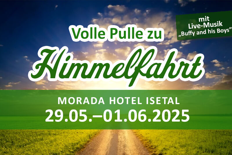 Volle Pulle zu Himmelfahrt!