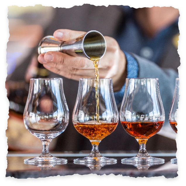HAFF Rum Tasting mit verschiedenen Rumgläsern