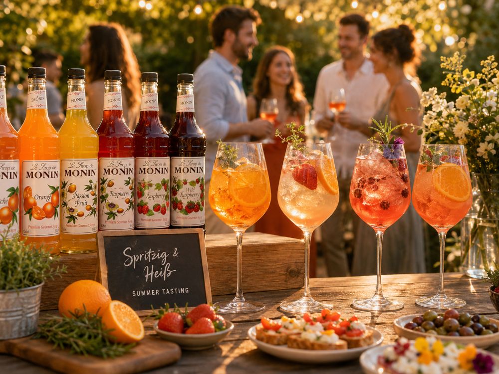 Spritzige Drink-Kreationen