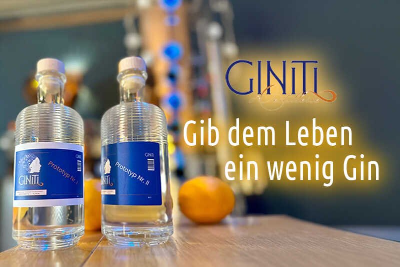 Gibt dem Leben ein wenig Gin